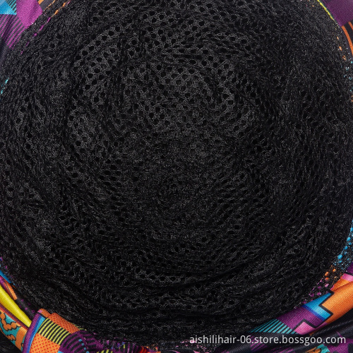 Aishili wholesale synthetic fiber explosion hair wig grip headband wigs for black women